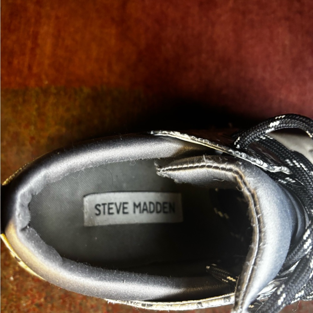 New Steve Madden Cliff Kicks - Python, Metallic M… - image 5